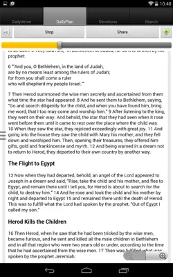 Daily Bible android App screenshot 1