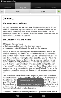 Daily Bible android App screenshot 3